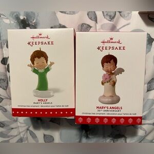 Hallmark Mary’s Angels Ornaments Collector’s Series #28,30